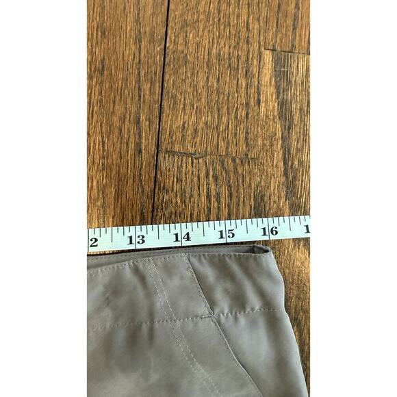 Theory Womens Silk Drawstring Buttoned Cropped Cargo Pocketed Pants Size 4 1749 - Picture 11 of 13